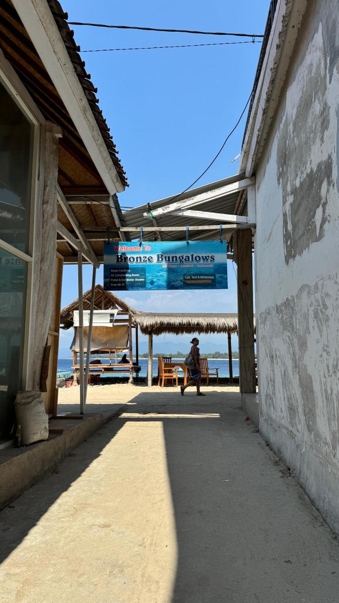 Bronze Bungalows Ilhas Gili Exterior foto